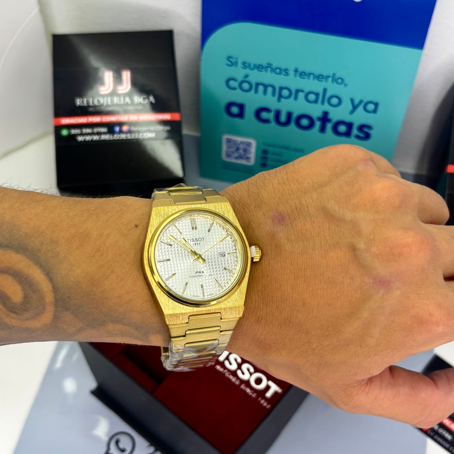 TISSOT PRX PARA HOMBRE REF-DBLVC
