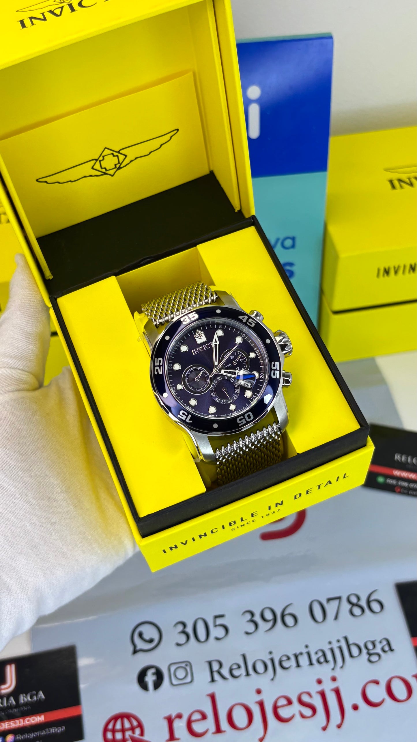 INVICTA PRO DIVER ORIGINAL PARA HOMBRE REF 47237- ACERO
