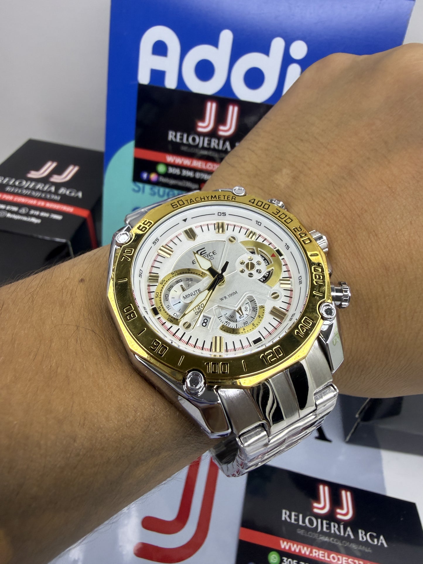 CASIO EDIFICE 550 PARA HOMBRE REF-PBD