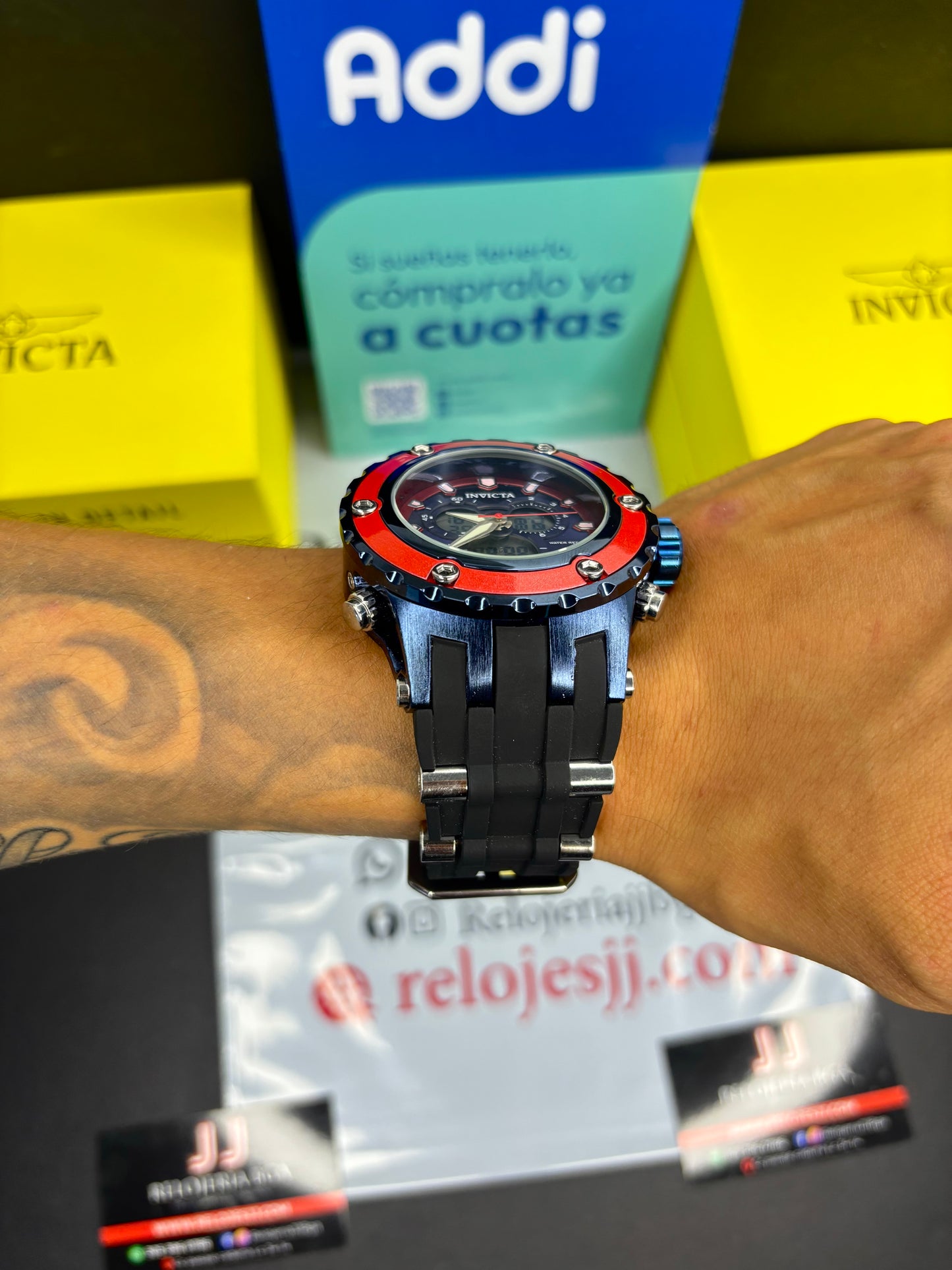 INVICTA DOBLE HORA  PARA HOMBRE REF-NAR