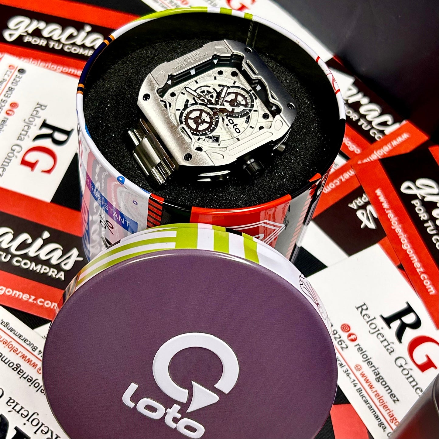 LOTO ORIGINAL CRONOGRAFO REF-LT2535-P