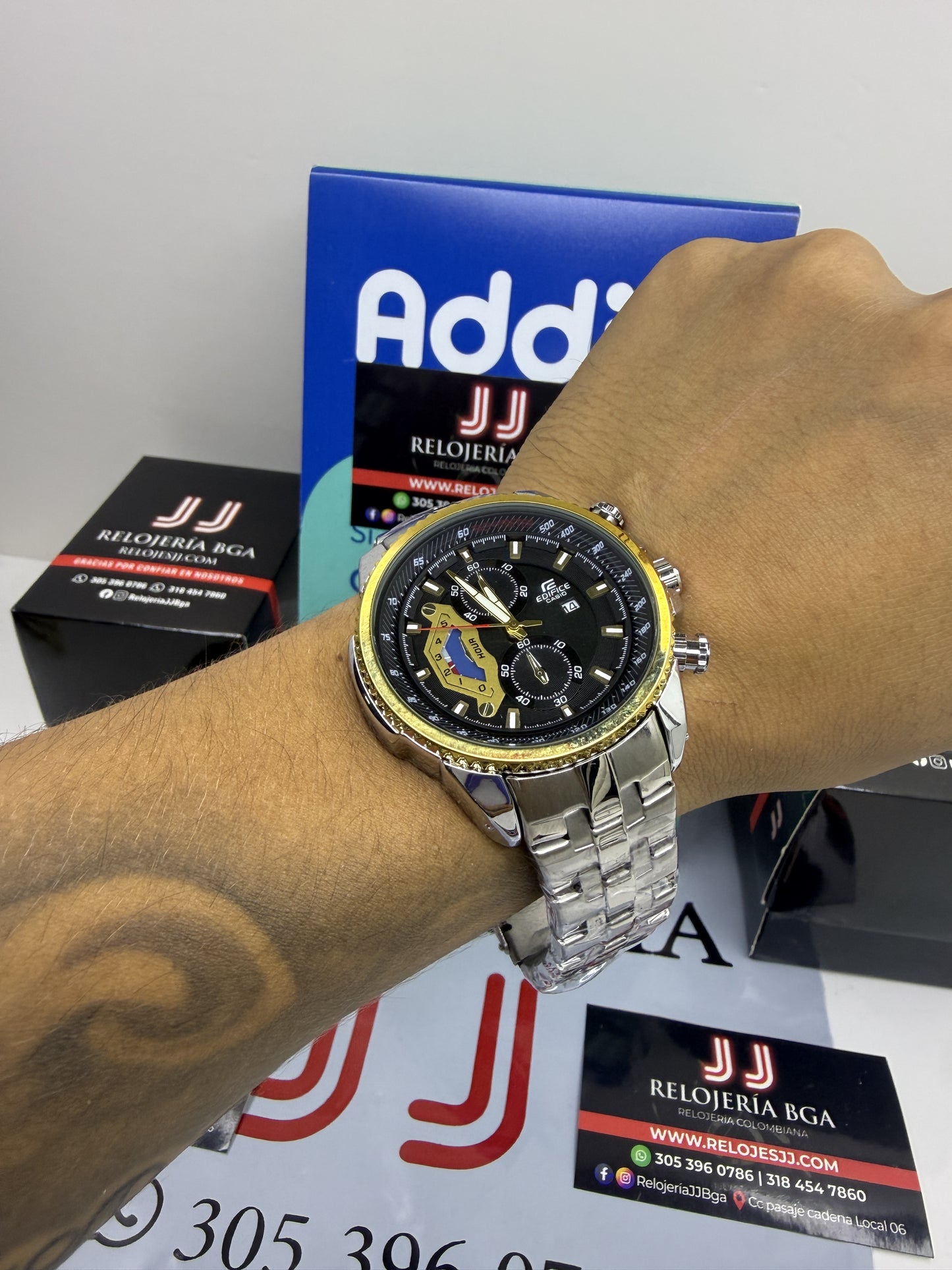 CASIO EDIFICE 558 PARA HOMBRE REF-PDN