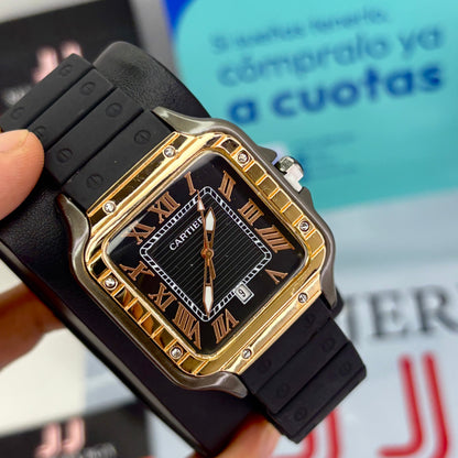 CARTIER DO´SANTOS GOMA PARA HOMBRE REF-NRO