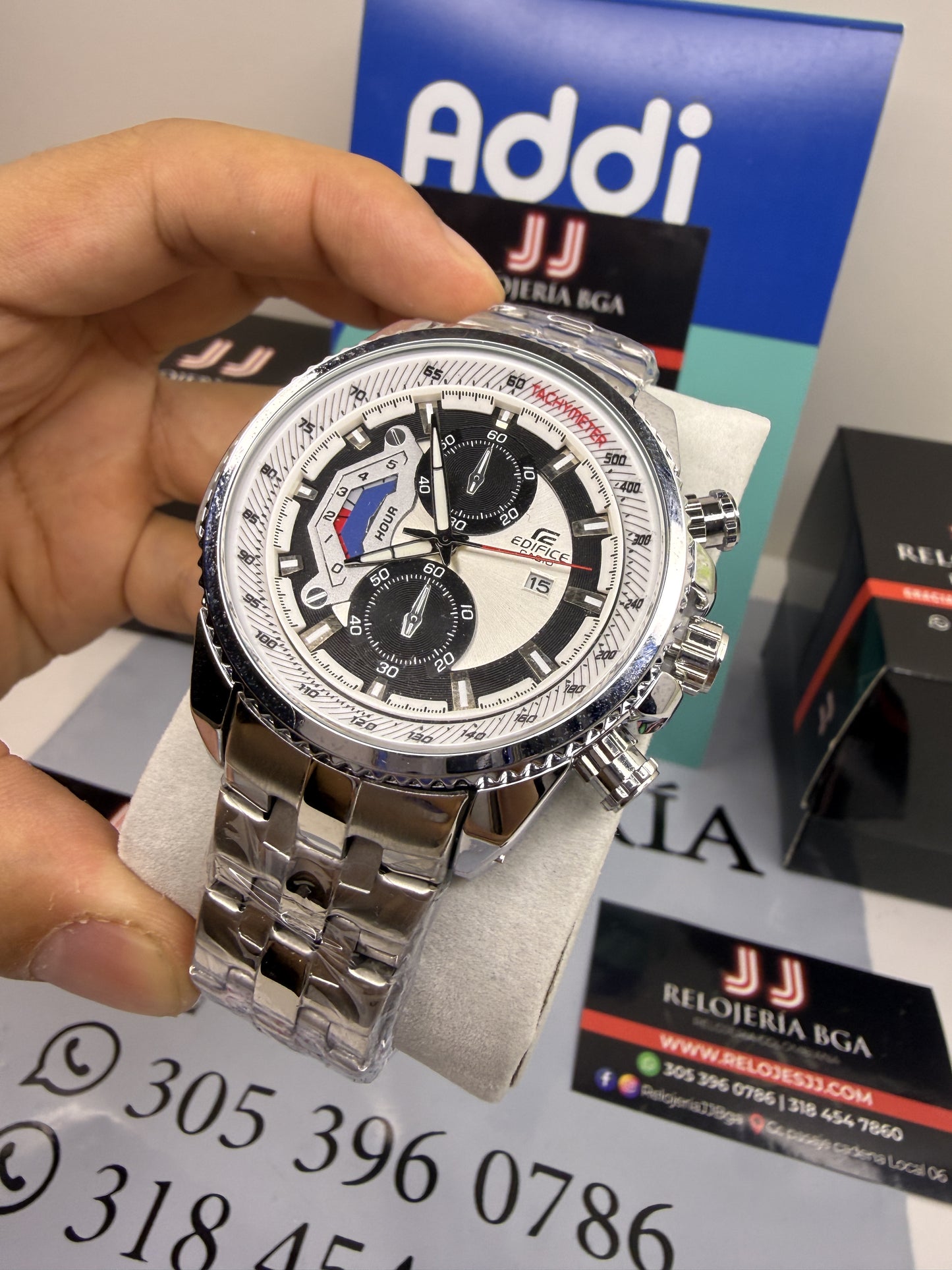 CASIO EDIFICE 558 PARA HOMBRE REF-PBN