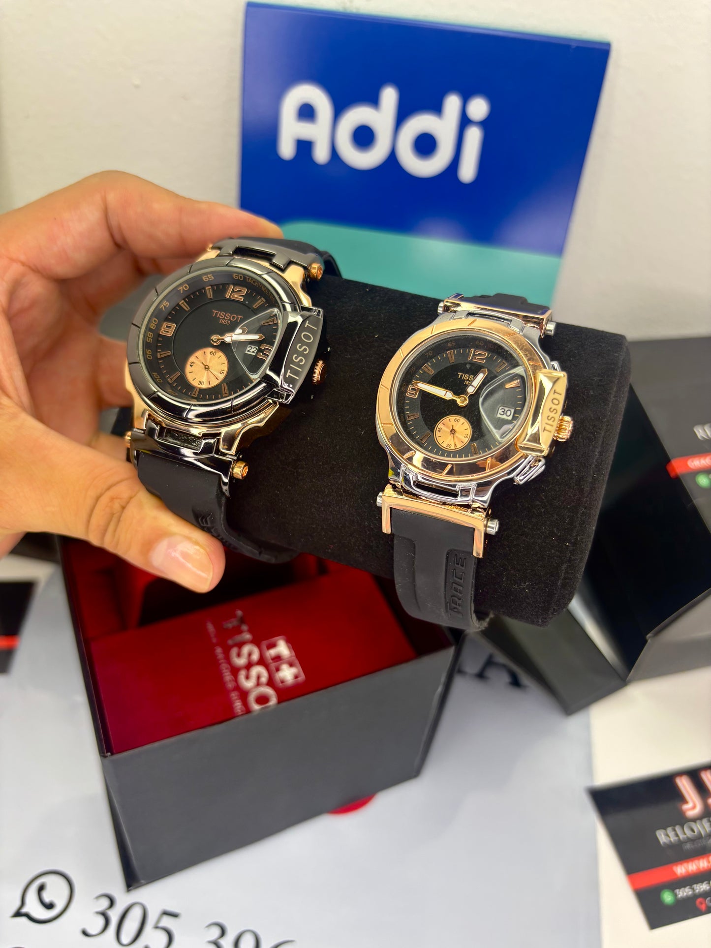 PAREJA DE TISSOT REF-T-RACE-NN