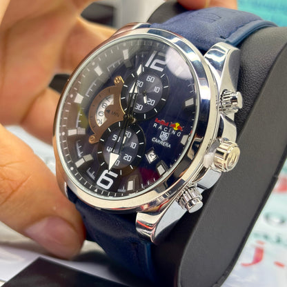 TAG HEUER CR7  FUNCIONAL EN CUERO PARA HOMBRE REF-AZ
