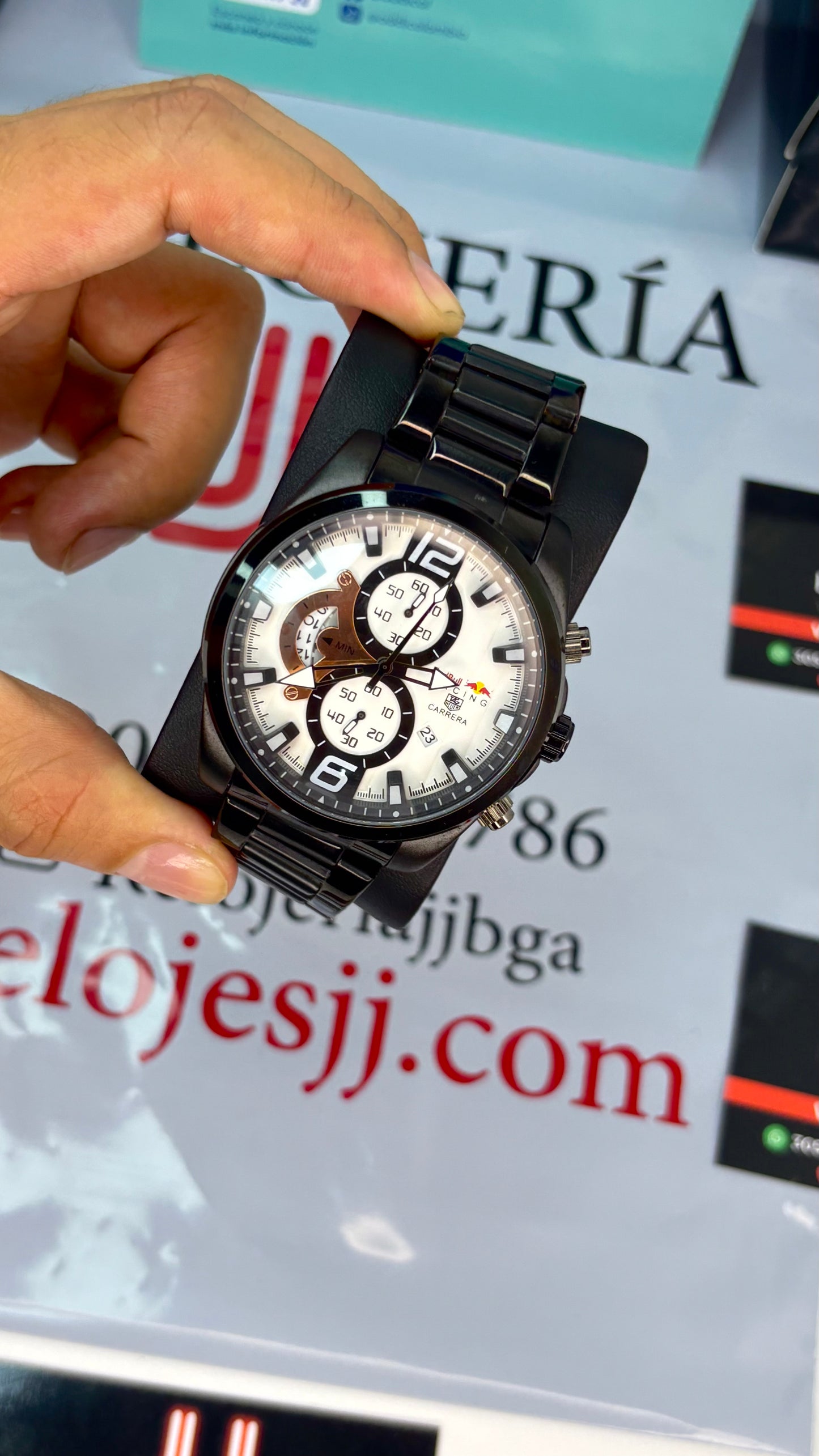 TAG HEUER CR7 FUNCIONAL EN ACERO PARA HOMBRE REF-NB