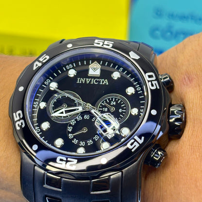 INVICTA PRO DIVER ORIGINAL PARA HOMBRE REF- 0076 -NEGRO