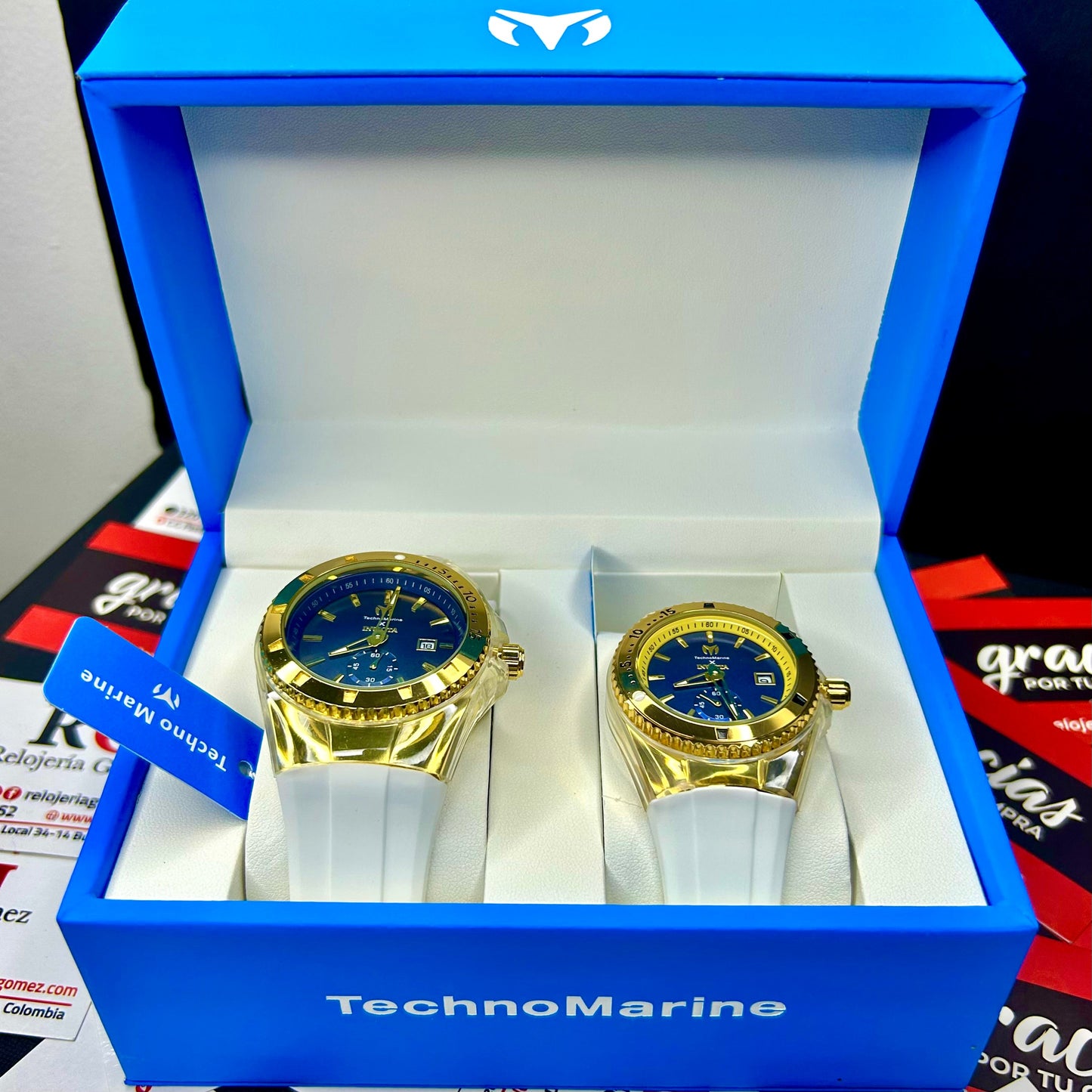 PAREJA INVICTA x TECHNOMARINE  REF-BA