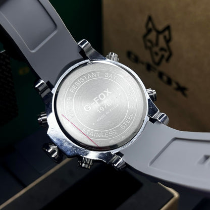 G FOX ORIGINAL DOBLE HORA POR INVICTA SUMERGIBLE PARA HOMBRE REF-1976G2-G