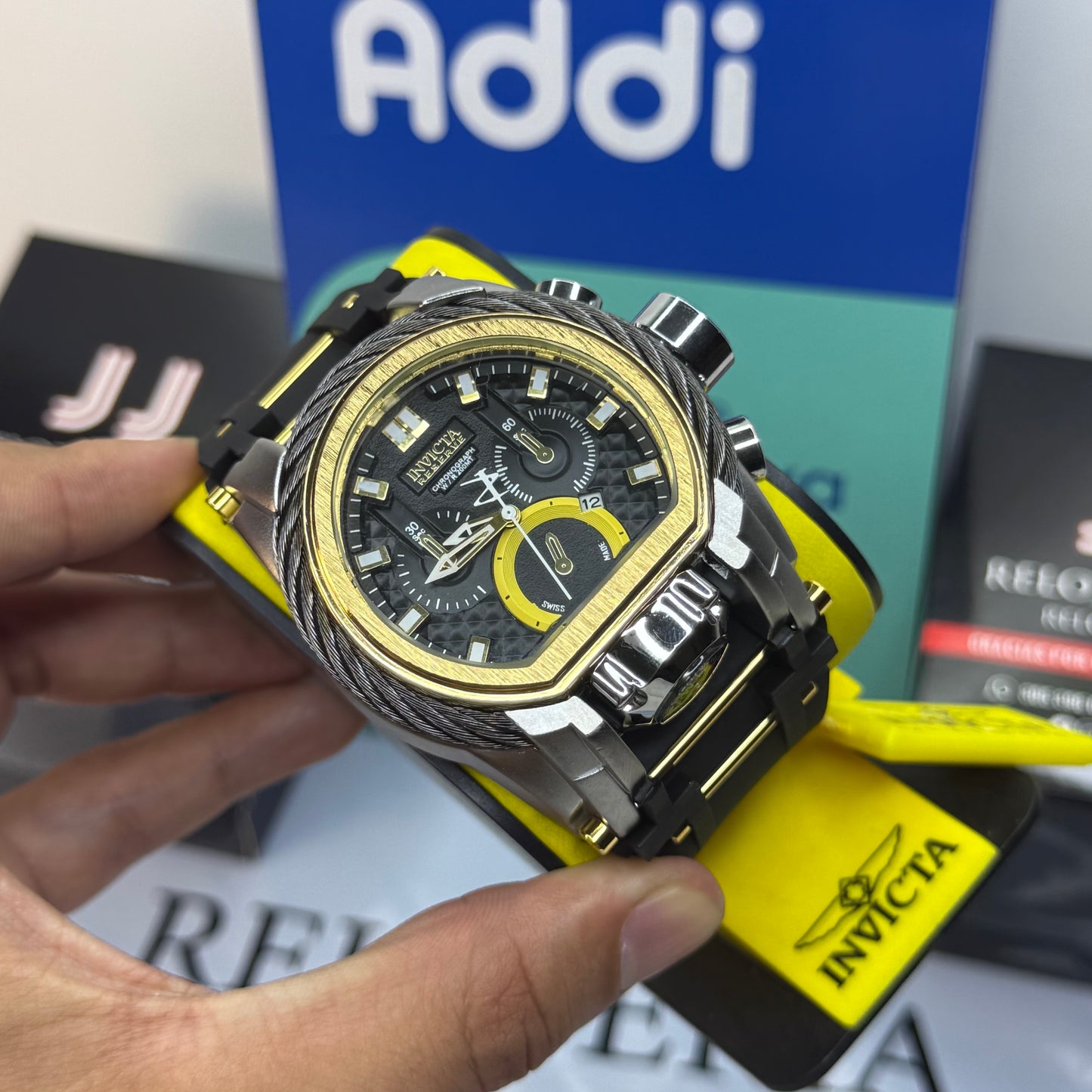 INVICTA BOLT ZEUS GOMA PARA HOMBRE REF-NPN