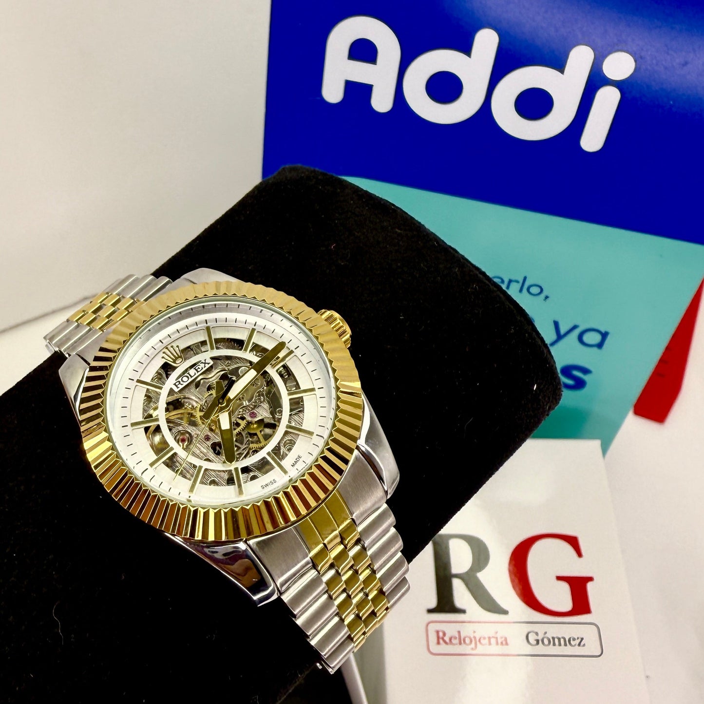 RLX AUTOMATICO CORAZON ABIERTO PRESIDET PARA HOMBRE REF-BB