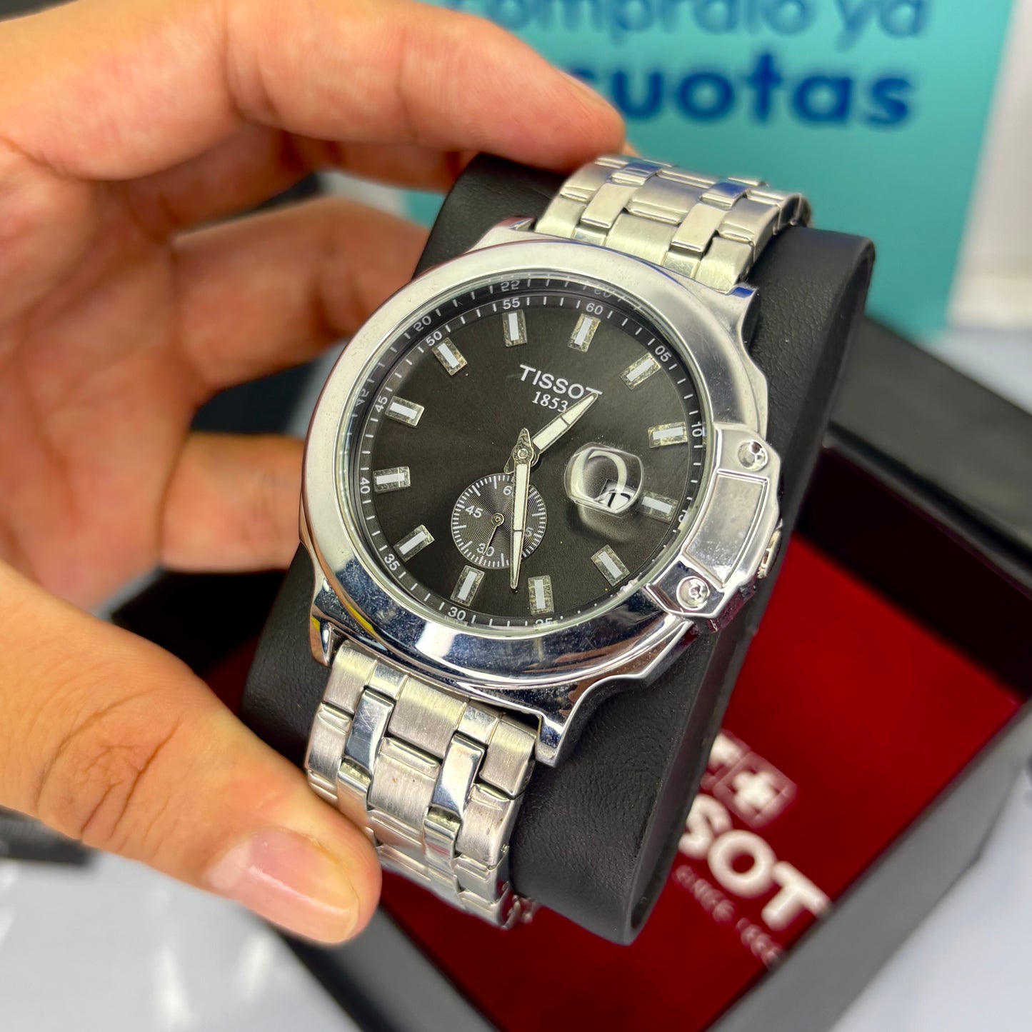 TISSOT  PARA HOMBRE CLASICO EN ACERO REF-PN