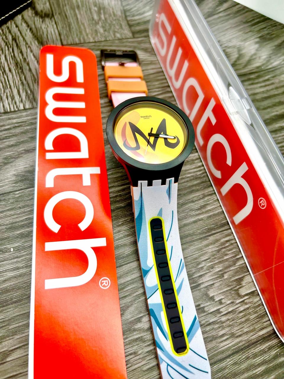 SWATCH UNISEX HOMBRE Y DAMA EDICION MAJINBUU