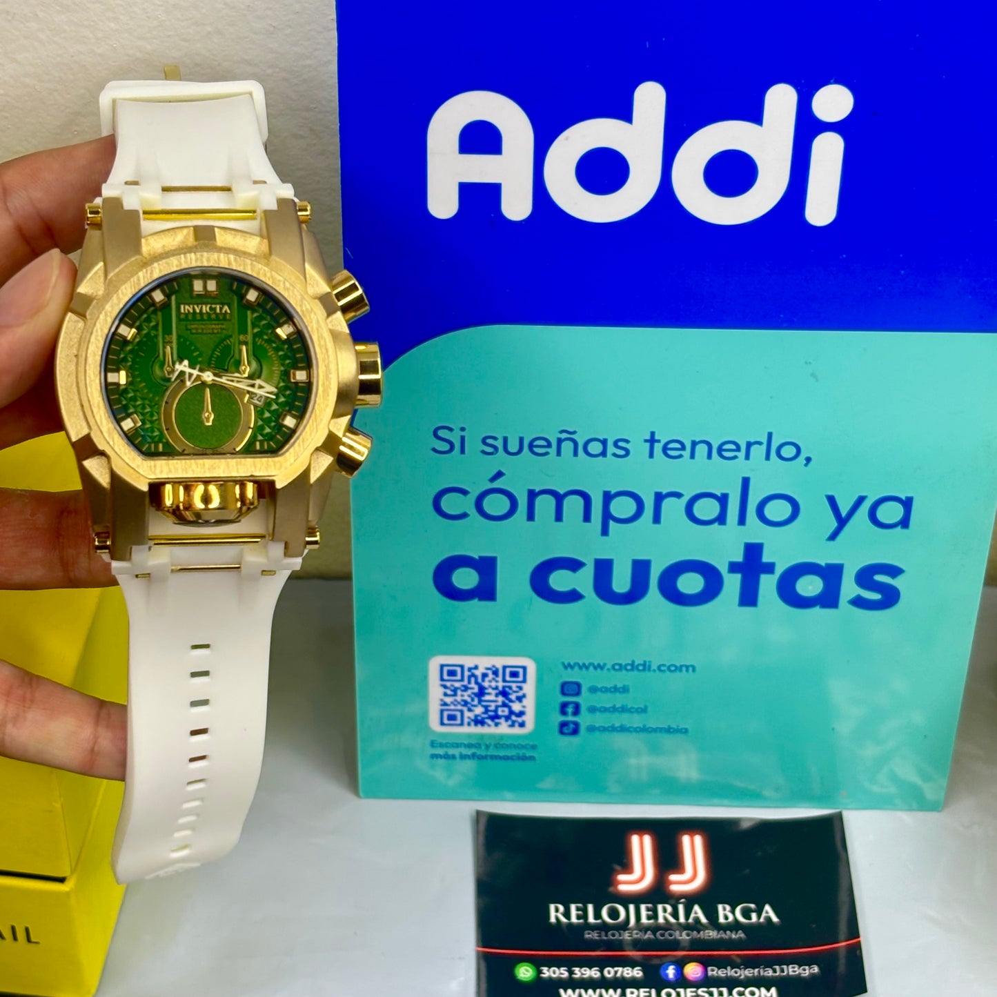 INVICTA BOLT ZEUS GOMA PARA HOMBRE REF-BV