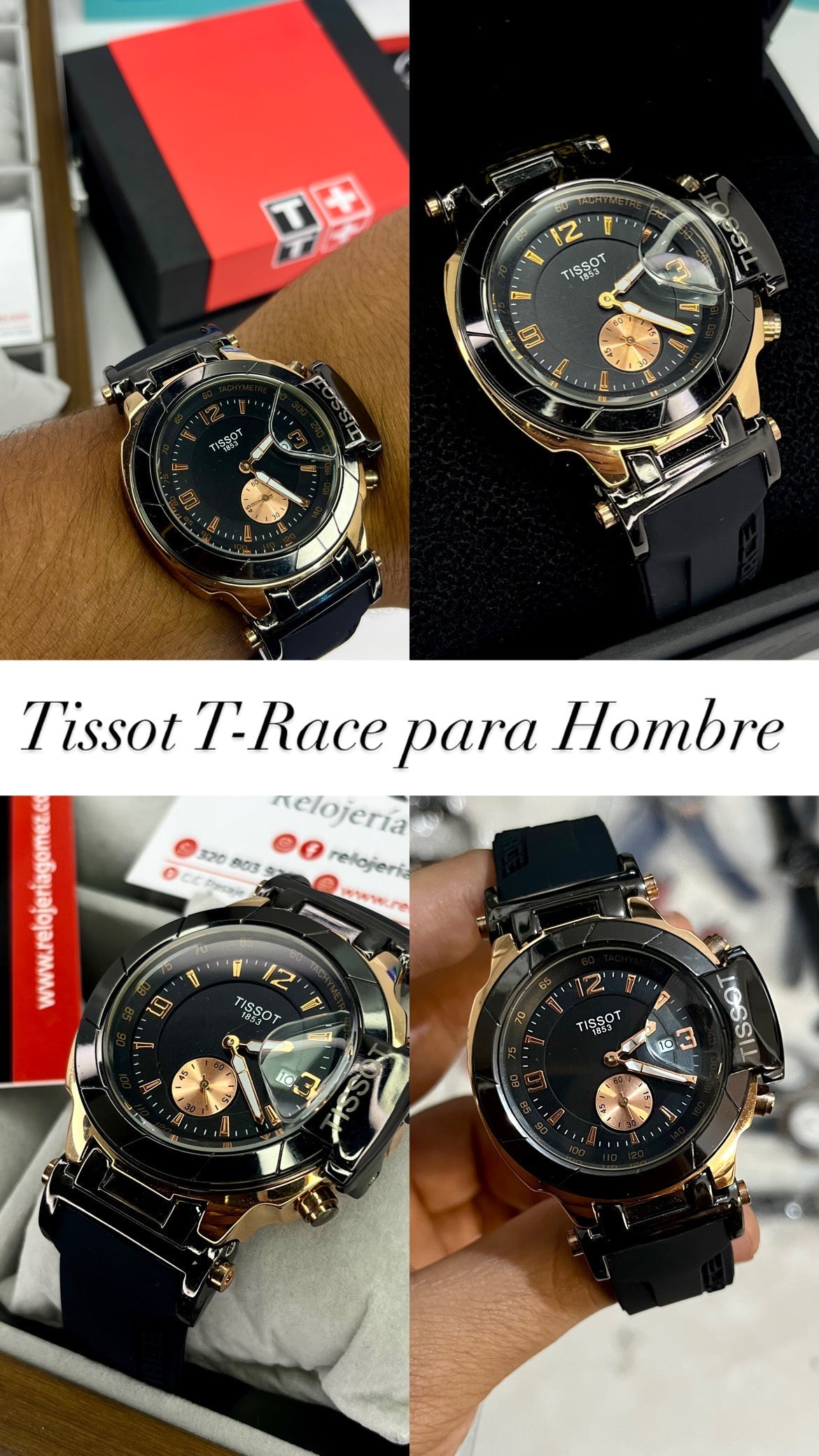 TISSOT T-RACE PARA HOMBRE REF-MNP