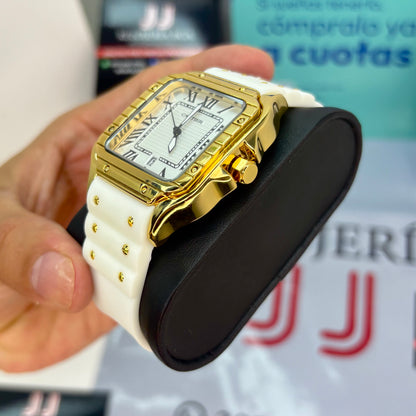 CARTIER DO´SANTOS UNISEX HOMBRE o  DAMA  REF-GOMA-BDB