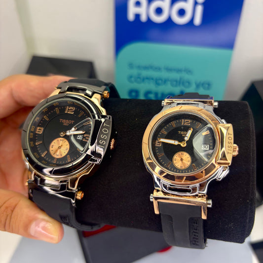 PAREJA DE TISSOT REF-T-RACE-NN