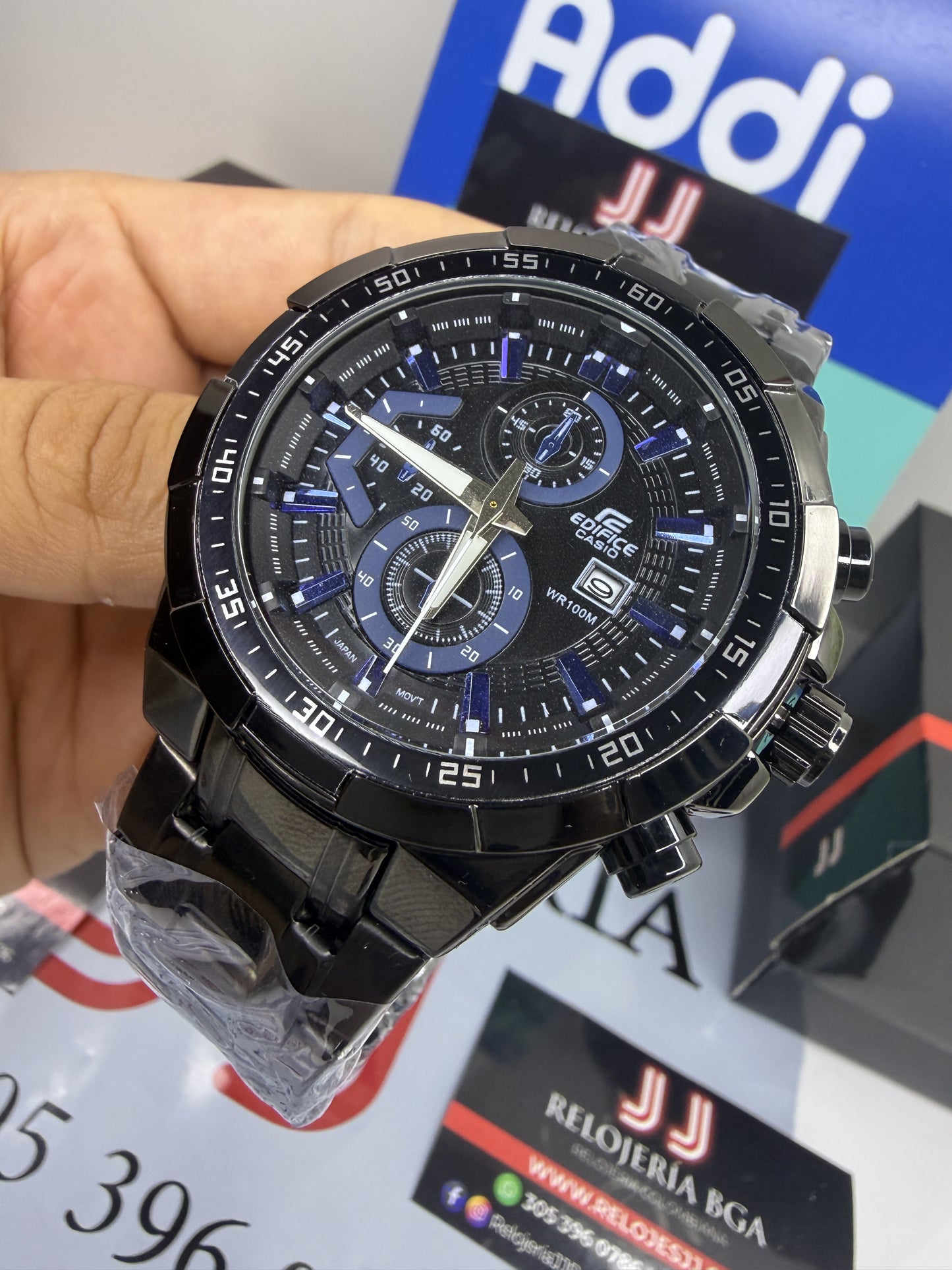 CASIO EDIFICE 539  PARA HOMBRE REF-NAZ