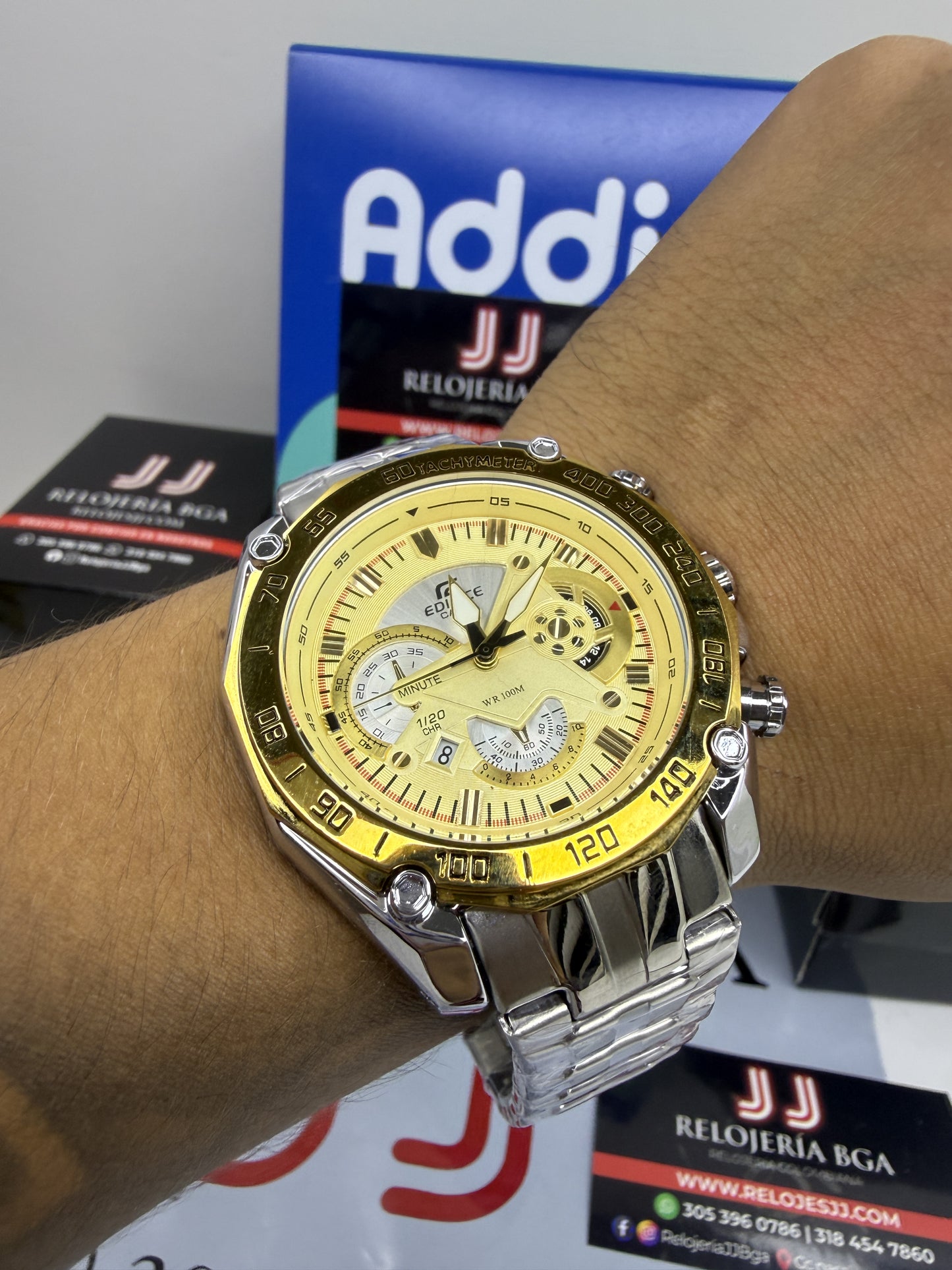 CASIO EDIFICE 550 PARA HOMBRE REF-PD