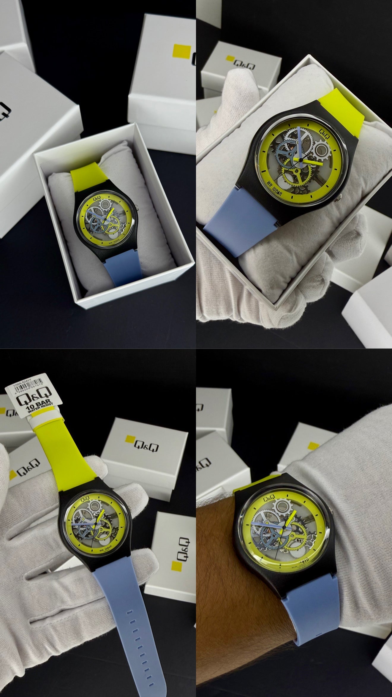 QyQ SUMERGIBLE TIPO SWATCH UNISEX ORIGINAL REF-V39A-508VY