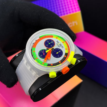 SWATCH ORIGINAL NEON JELLY ALTA GAMA UNISEX REF SCK104