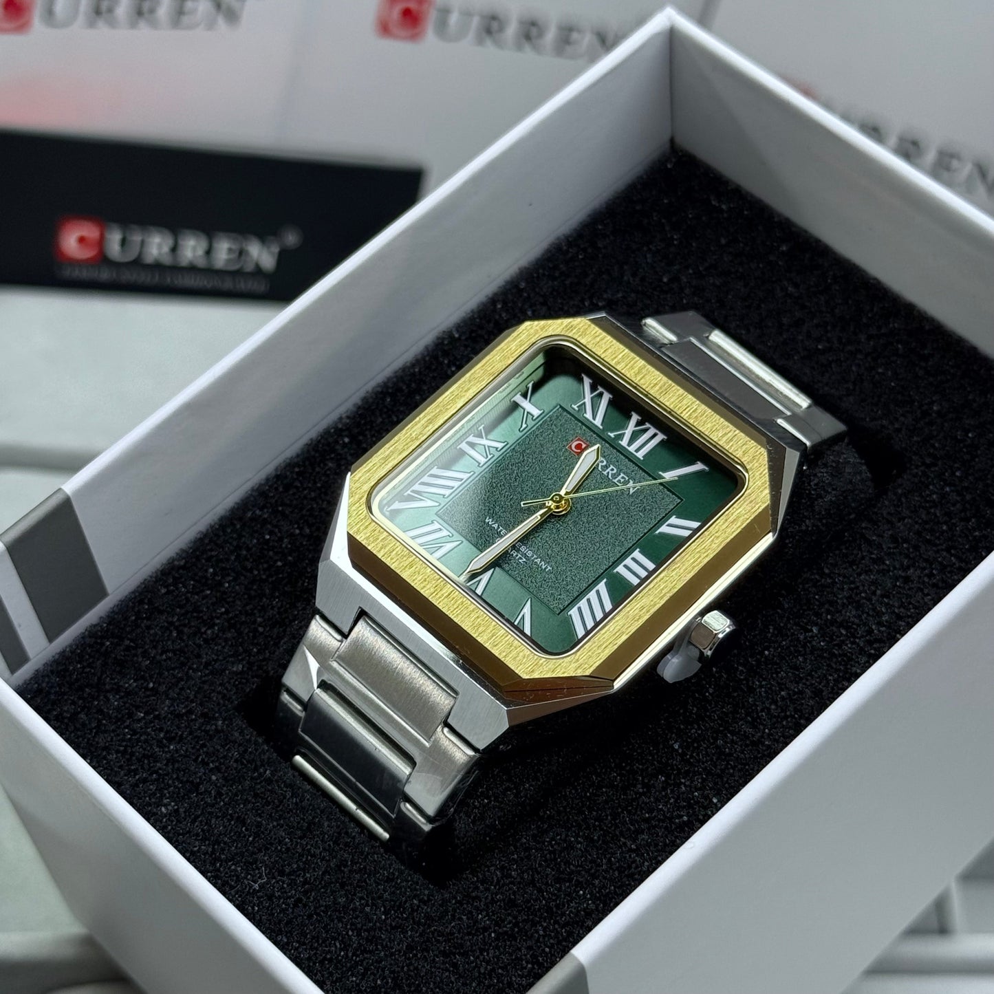 CURREN X CARTIER ORIGINAL PARA HOMBRE REF SANTOS 8482-BV