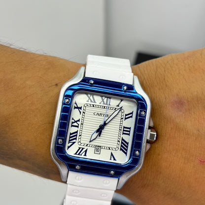CARTIER DO´SANTOS GOMA PARA HOMBRE REF-BPB