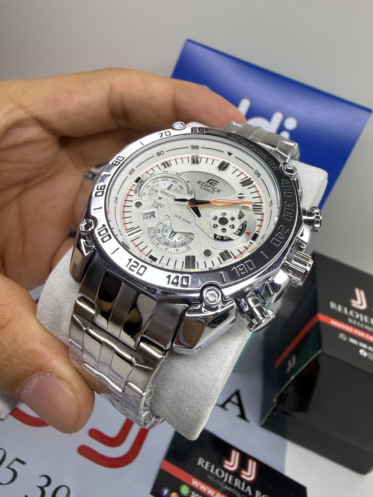 CASIO EDIFICE 550 PARA HOMBRE REF-PB
