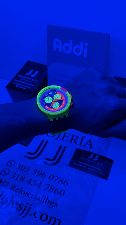SWATCH ORIGINAL NEON ALTA GAMA UNISEX REF SB06J100