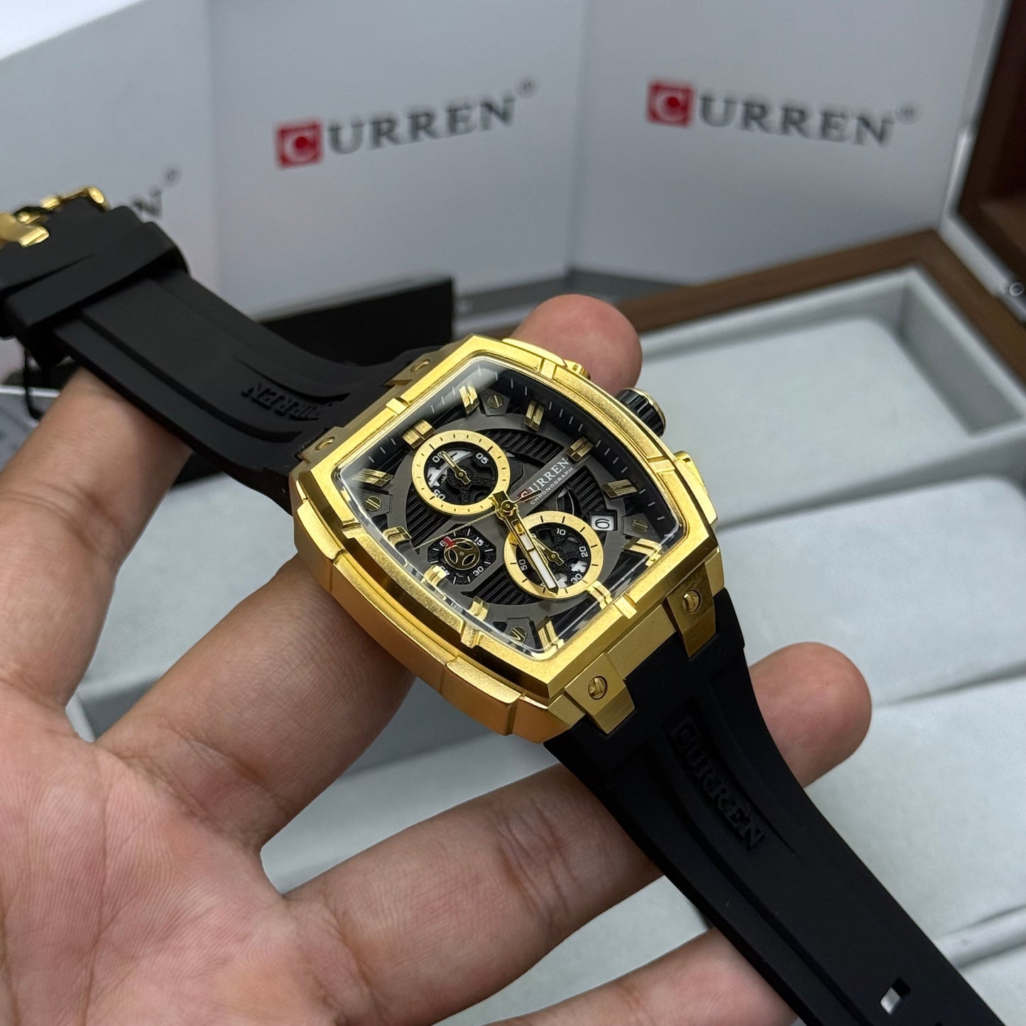 CURREN x GUESS ORIGINAL PARA HOMBRE FUNCIONAL REF 8488 ND