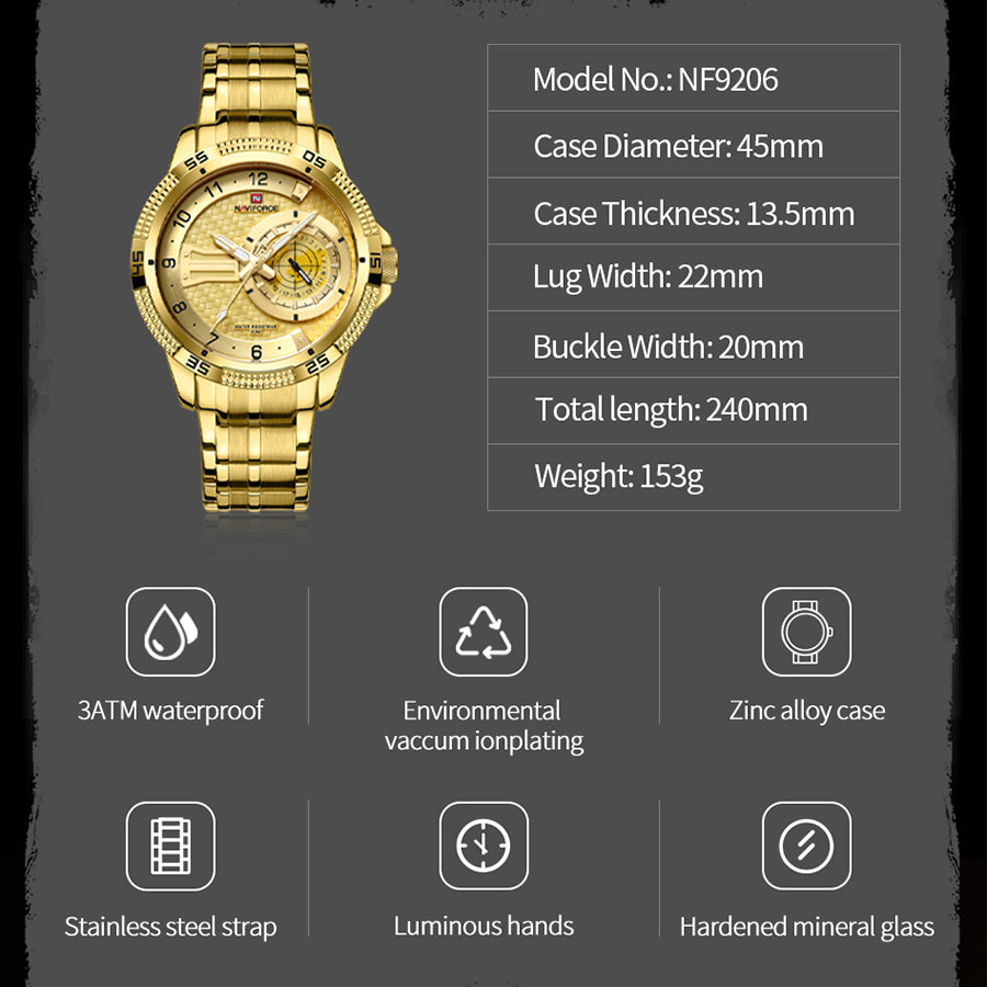 NAVIFORCE ORIGINAL PARA HOMBRE RE-NF9206