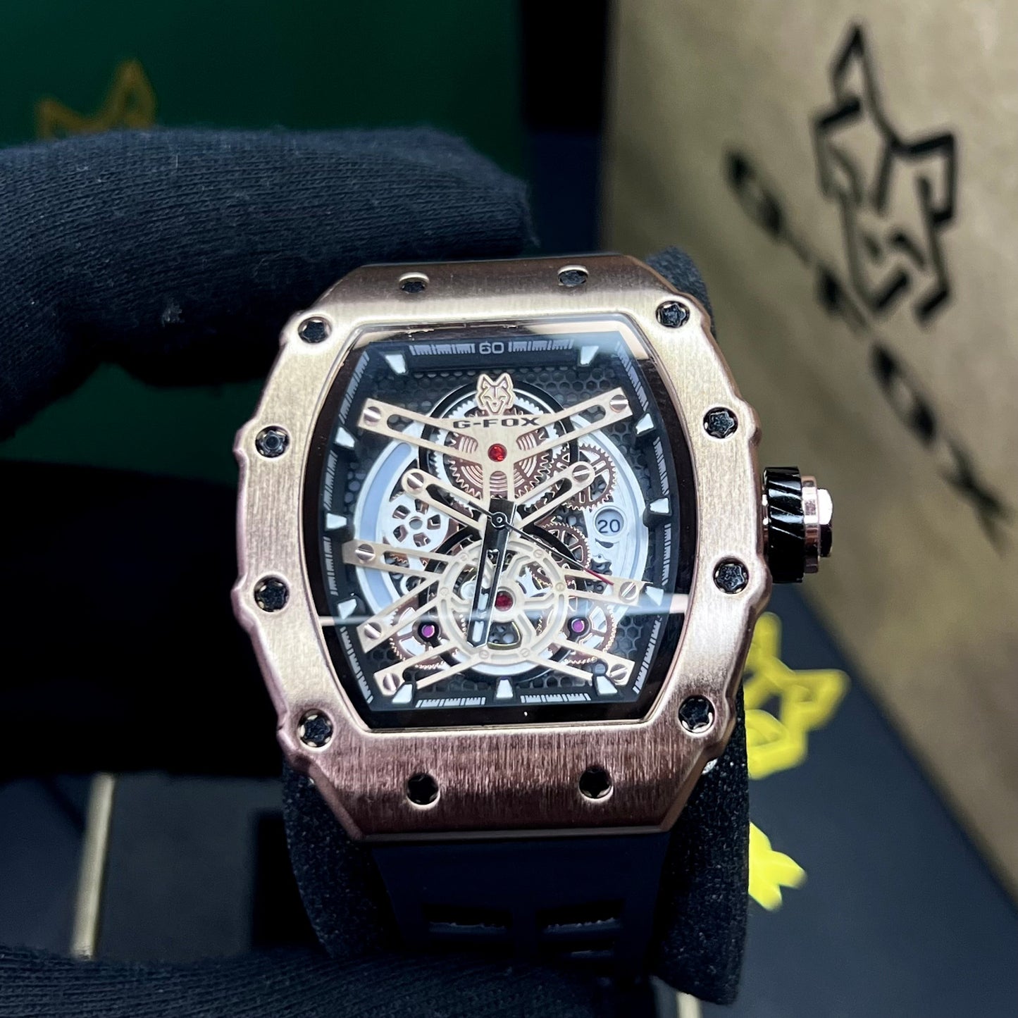 G FOX ORIGINAL x RICHARD MILLER SUMERGIBLE PARA HOMBRE REF-5095-NOR