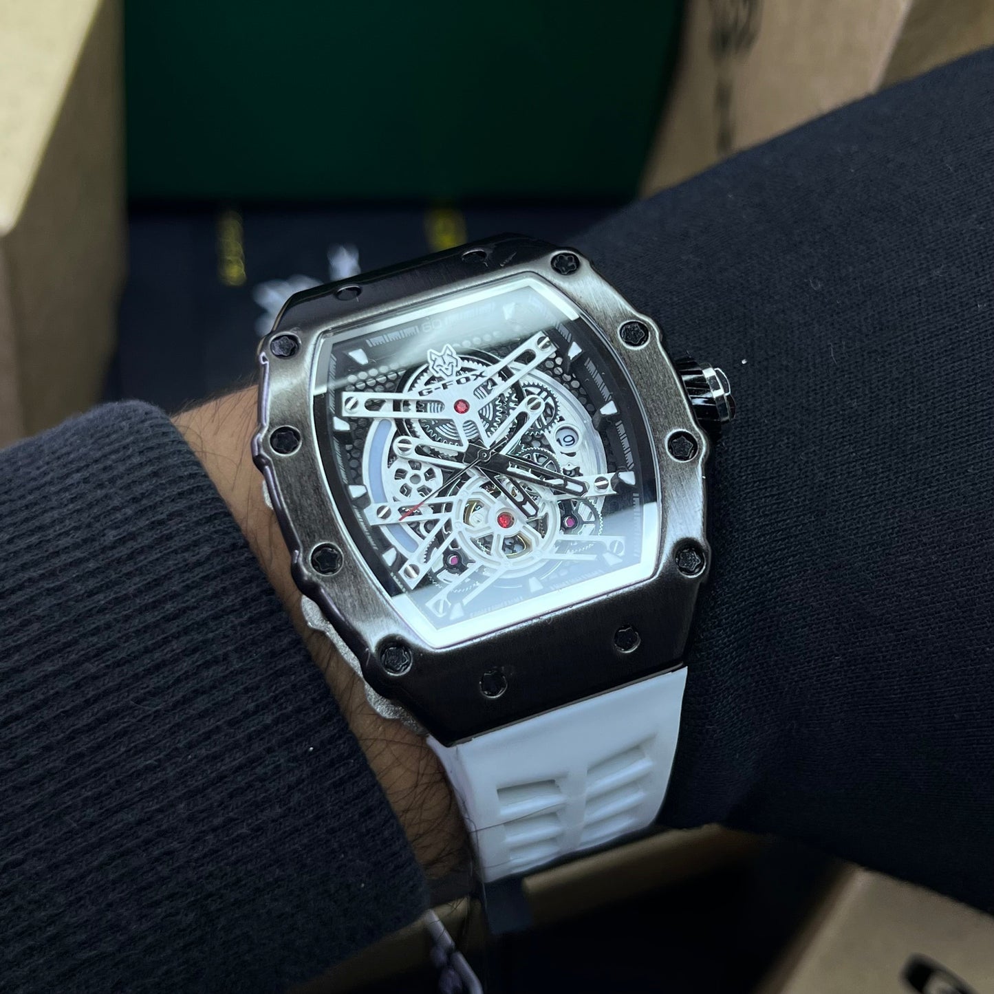 G FOX ORIGINAL x RICHARD MILLER SUMERGIBLE PARA HOMBRE REF-5095-B