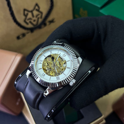 G FOX ORIGINAL x RLX SUMERGIBLE PARA HOMBRE AUTOMATICO REF-PRESIDENT 22013-NPB