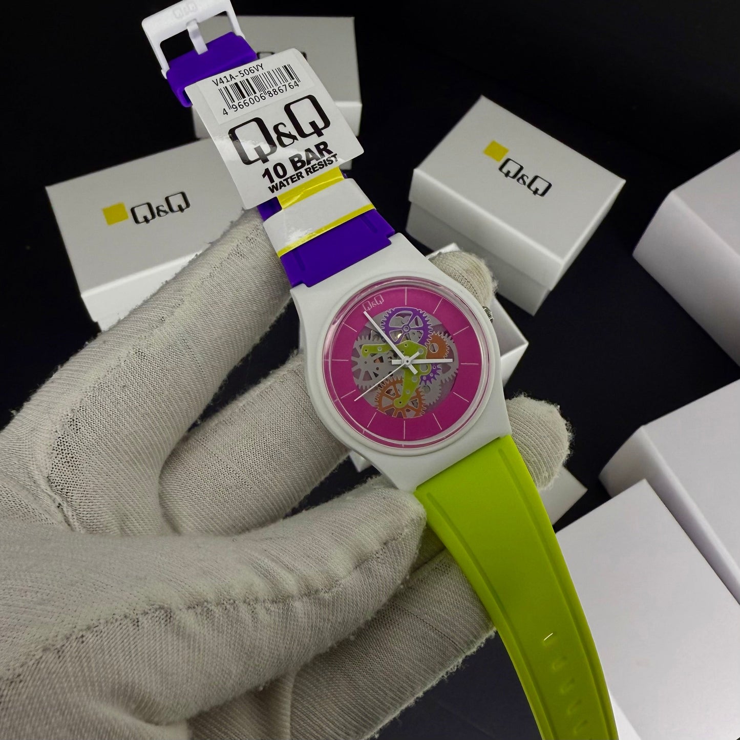 QyQ SUMERGIBLE TIPO SWATCH UNISEX ORIGINAL REF-V41A-506VY