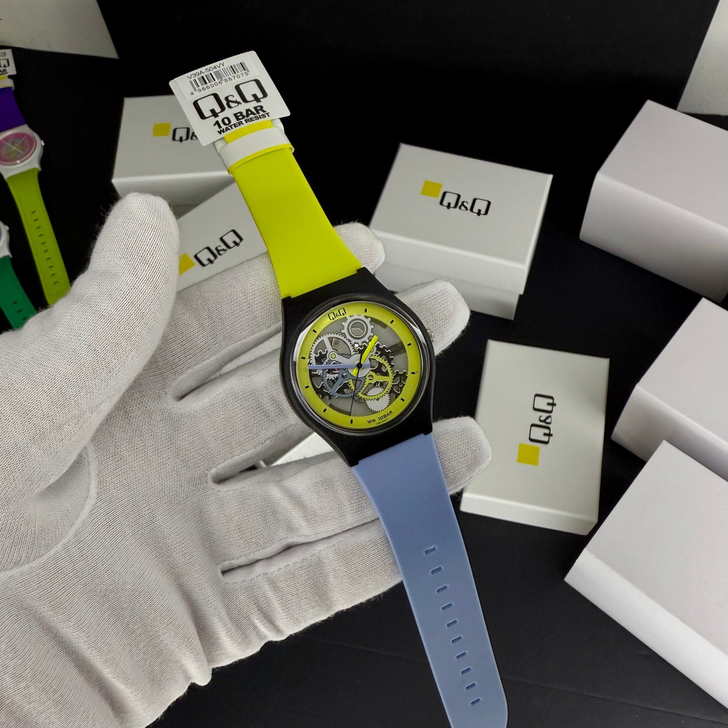 QyQ SUMERGIBLE TIPO SWATCH UNISEX ORIGINAL REF-V39A-508VY