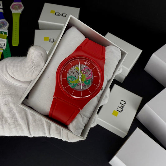 QyQ SUMERGIBLE  TIPO SWATCH UNISEX ORIGINAL REF-V41A-504VY