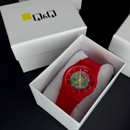 QyQ SUMERGIBLE  TIPO SWATCH UNISEX ORIGINAL REF-V41A-504VY