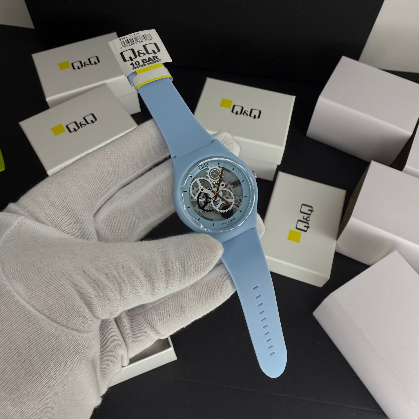 QyQ SUMERGIBLE  TIPO SWATCH UNISEX ORIGINAL REF-V39A-503VY