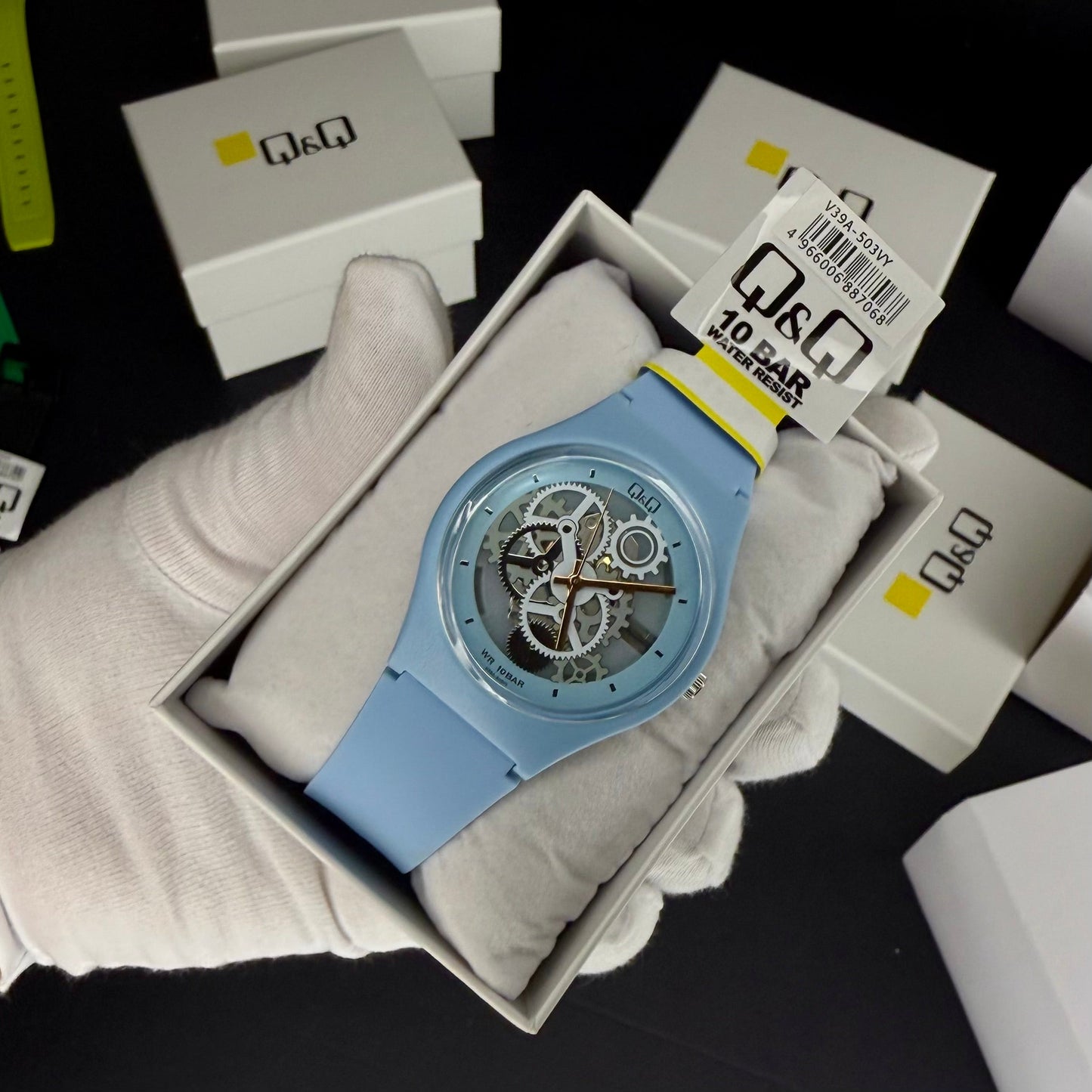 QyQ SUMERGIBLE  TIPO SWATCH UNISEX ORIGINAL REF-V39A-503VY