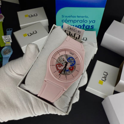 QyQ SUMERGIBLE  TIPO SWATCH UNISEX ORIGINAL REF-V41A-502VY