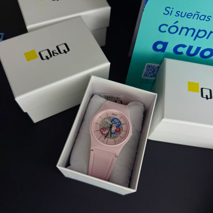 QyQ SUMERGIBLE  TIPO SWATCH UNISEX ORIGINAL REF-V41A-502VY