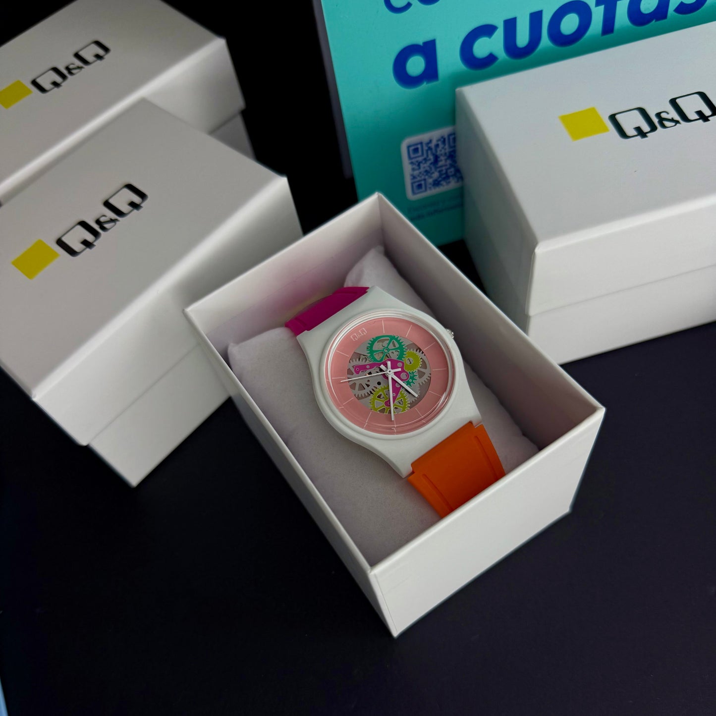 QyQ SUMERGIBLE TIPO SWATCH UNISEX ORIGINAL REF-V41A-507VY