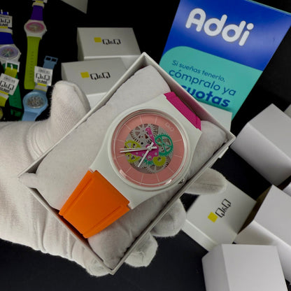 QyQ SUMERGIBLE TIPO SWATCH UNISEX ORIGINAL REF-V41A-507VY