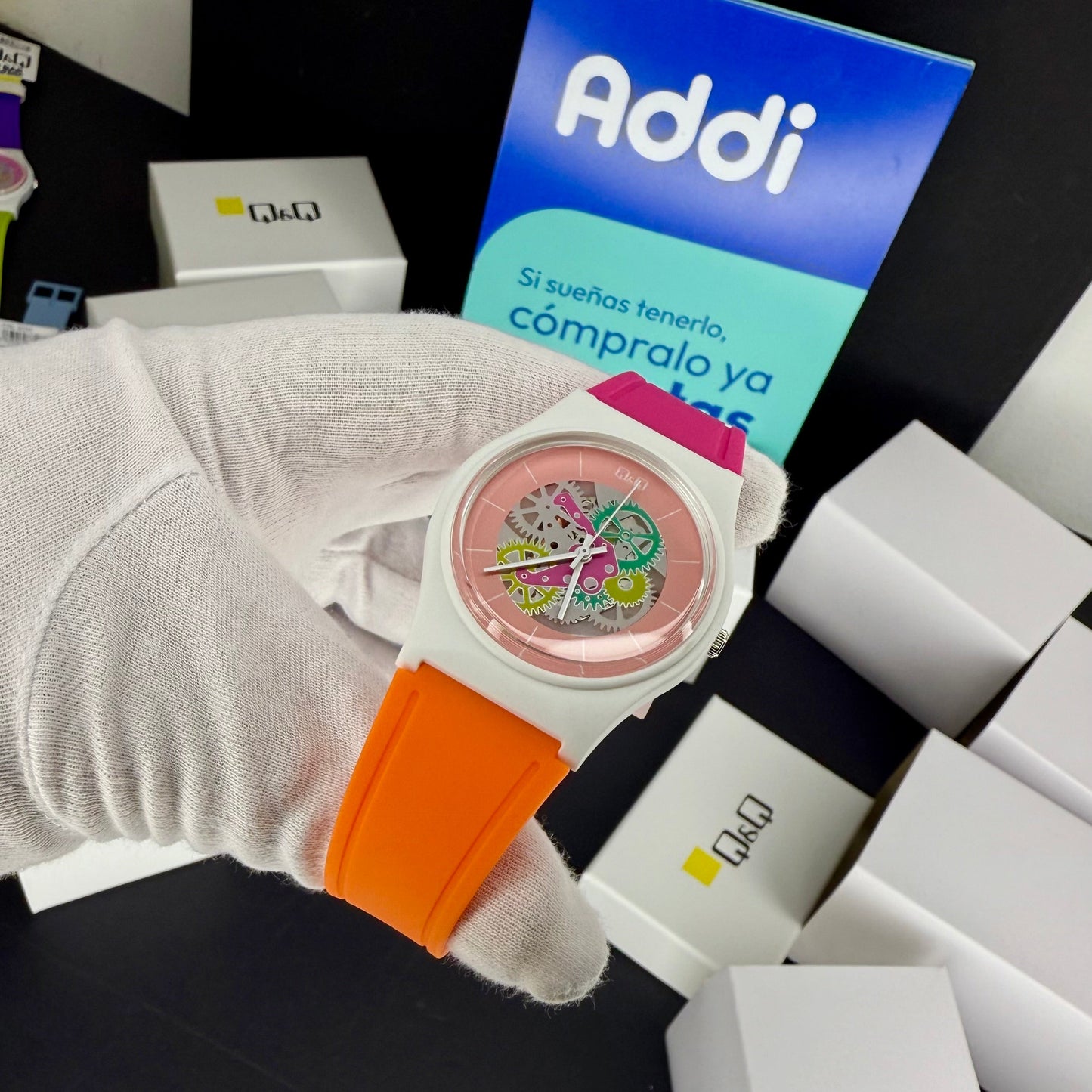 QyQ SUMERGIBLE TIPO SWATCH UNISEX ORIGINAL REF-V41A-507VY