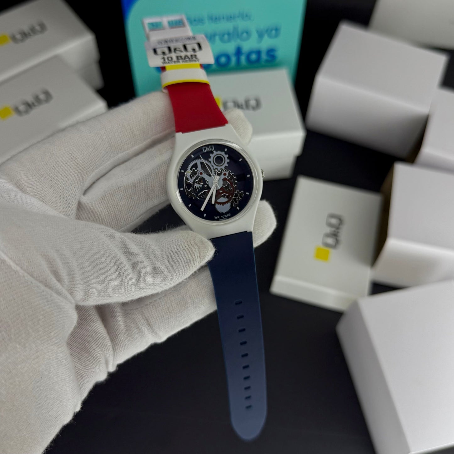 QyQ SUMERGIBLE TIPO SWATCH UNISEX ORIGINAL REF-V39A-507VY