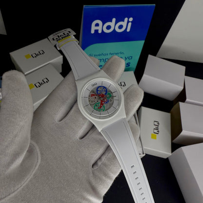 QyQ SUMERGIBLE TIPO SWATCH UNISEX ORIGINAL REF-V41A-505VY