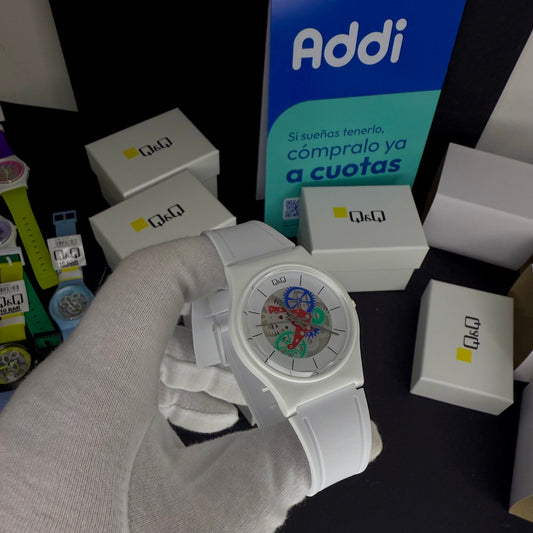 QyQ SUMERGIBLE TIPO SWATCH UNISEX ORIGINAL REF-V41A-505VY