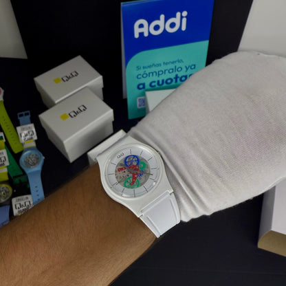 QyQ SUMERGIBLE TIPO SWATCH UNISEX ORIGINAL REF-V41A-505VY